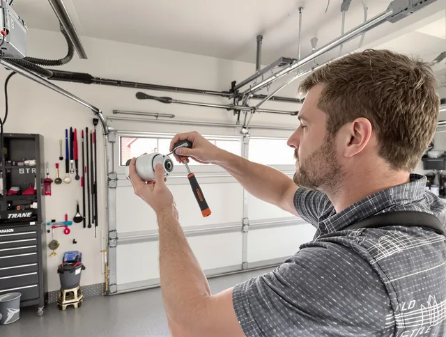 Garage door opener repair service by Miami Beach Garage Door Repair in Miami Beach