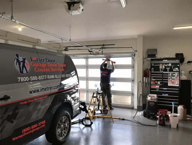 Miami Beach Garage Door Repair team performing same-day garage door repair in Miami Beach