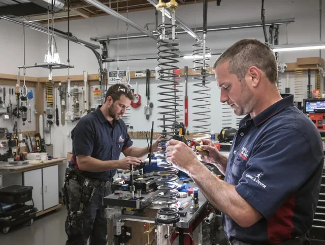 Garage door spring repair service by Miami Beach Garage Door Repair in Miami Beach